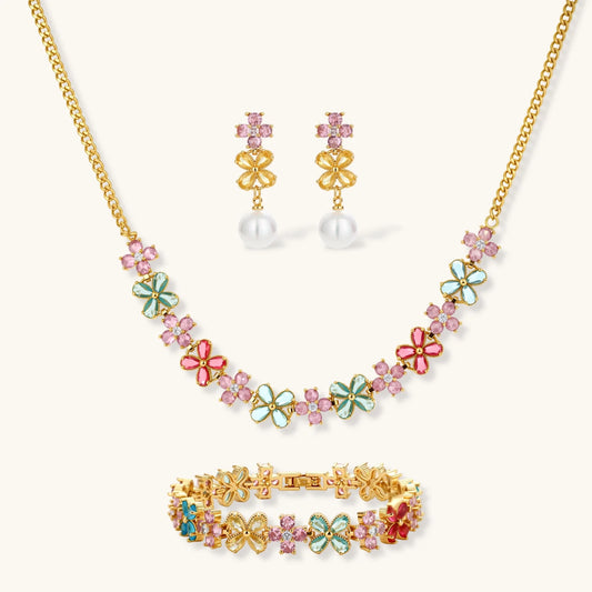 Garden Bloom Jewelry Set
